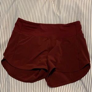 Lululemon Speed Up shorts 4”